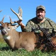 Dave Comer killed this 18 point buck, the best of his hunting career. (Photo:Tyler Streit)