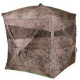 Ameristep Bone Collector Man Cave ground blind has an astounding amount of space.