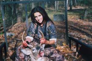 Nicole McClain is one gal who doesn't mind getting her hands dirty — or bloody — when it comes to procuring her own food.