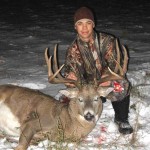 Nolan Johnson killed this great buck in 2010 in Saskatchewan.