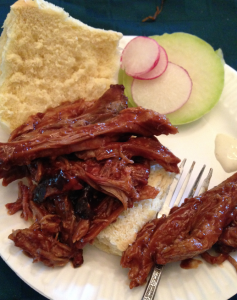 Barbecue done right! It doesn't hurt to have some great sides, either. (photo by Dan Schmidt)