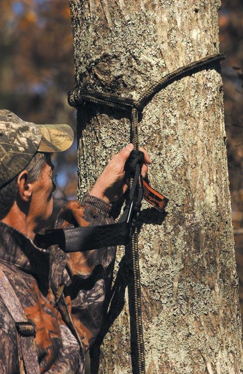 Better tether systems, rope lifelines, Prussic knots and other improvements have been a benefit to hunters. (Photo: Seat o' the Pants)