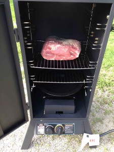 The best BBQ starts with a big hunk of meat! (photo by Dan Schmidt)