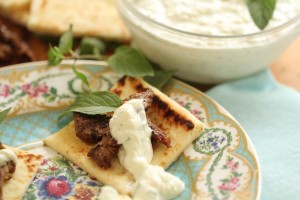 Tzatziki Venison is a great, easy dish to prepare as an appetizer for any party! (Photo: Stacey Harris)