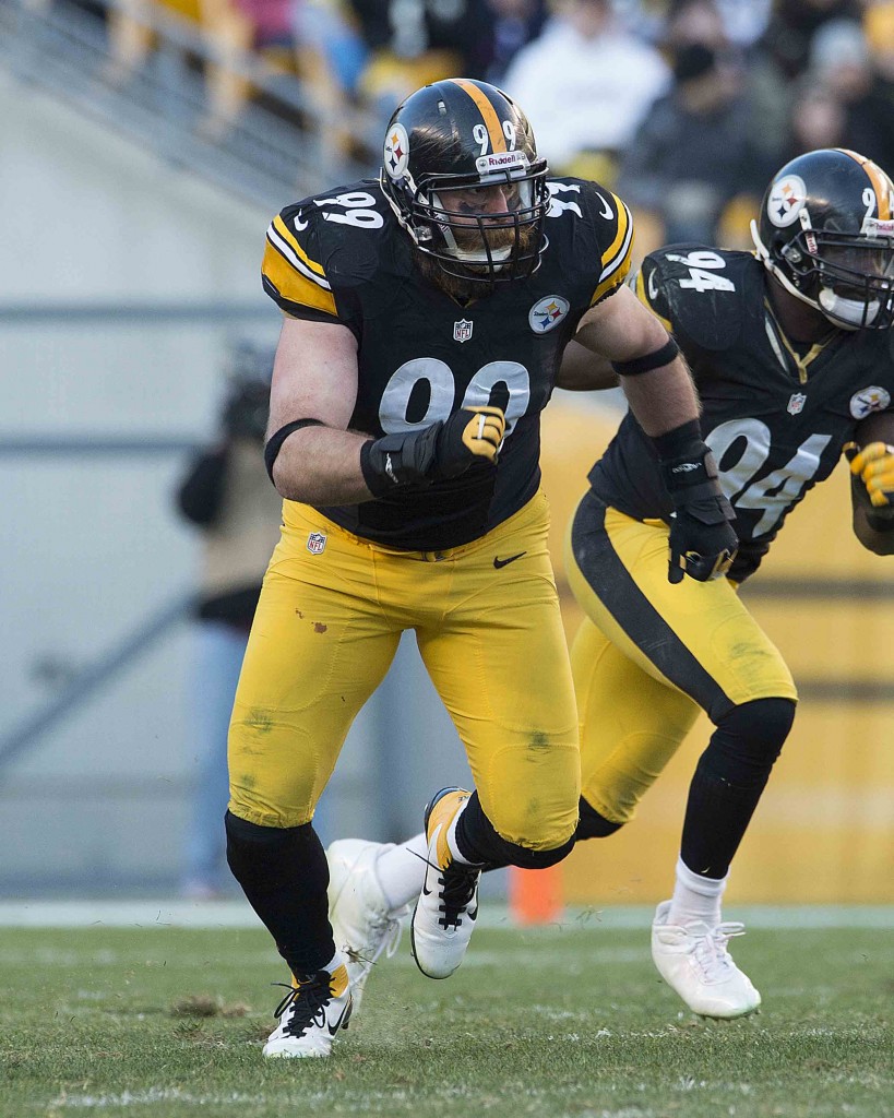 All-Pro lineman Brett Keisel has played 12 years with the Steelers and lives in Pennsylvania, but loves returning to Wyoming where he grew up. (Copyrighted Photo/Credit: Pittsburgh Steelers, Karl-Roser)