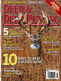 August 2009 issue of Deer & Deer Hunting