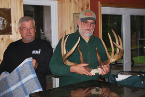 Measurers with rack