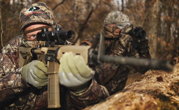AR Rifle in Deer Camp