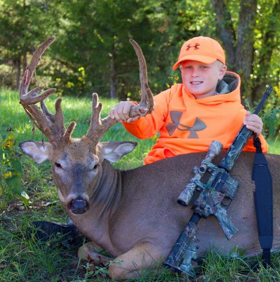 BUCKPOLE  Morgan Aust with Kansas Youth Season