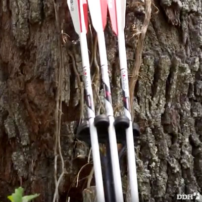 Easy Tracking with Beman White Out Hunting Arrows