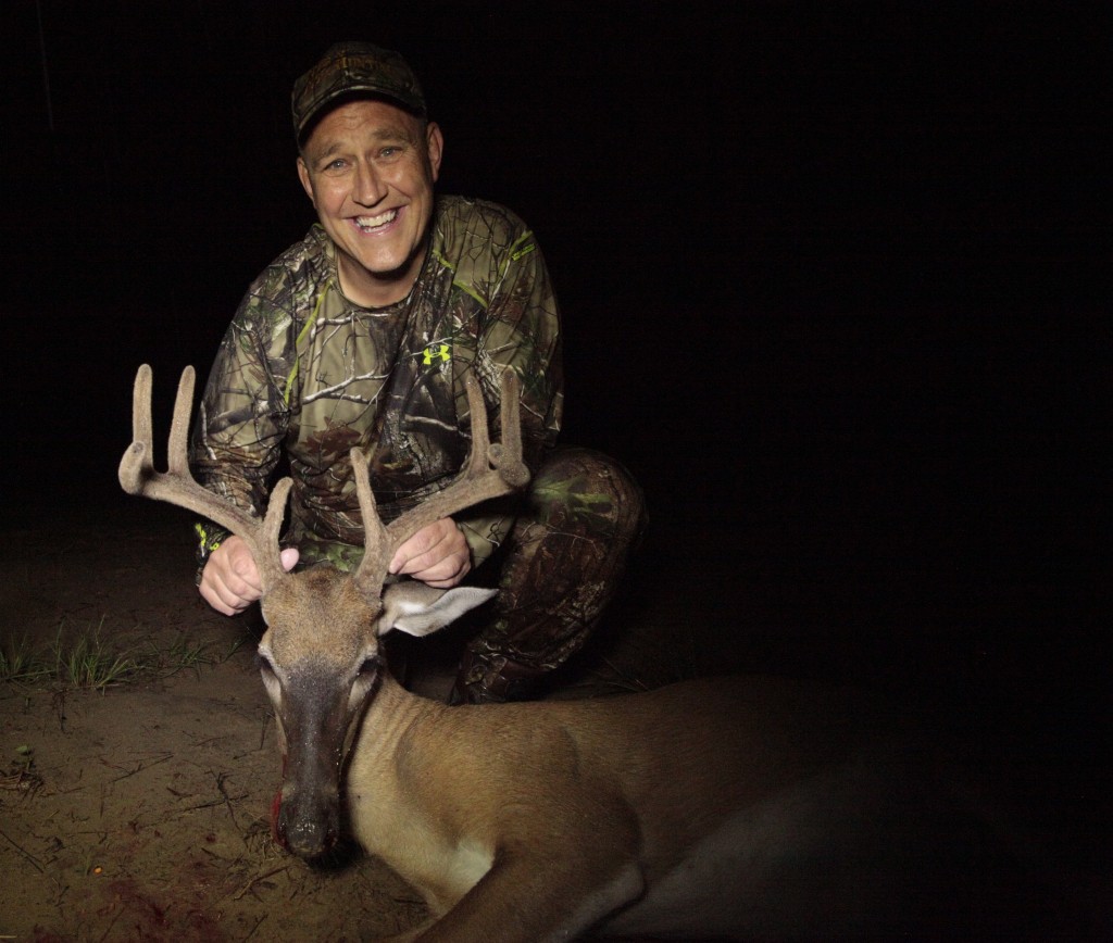 Deer & Deer Hunting's Brad Rucks dropped this velvet buck on a bowhunt in 2012 in South Carolina, which also has an early season that opens in August.