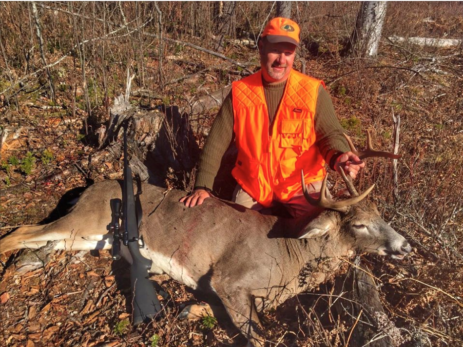 Michael Hehner of Minnesota with his fine buck. Congrats!