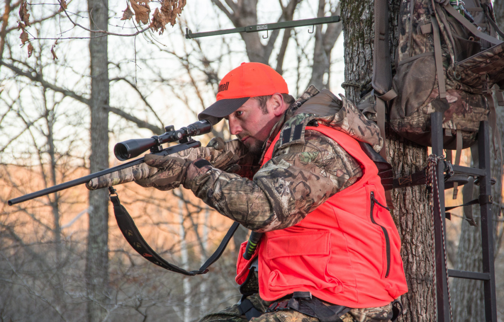 Practice shooting freehand during summer sessions so you'll be comfortable during hunting season not resting on a bench. (Photo: Bushnell)