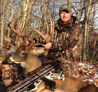 Chad Scyphers West Virginia 196plus bow buck