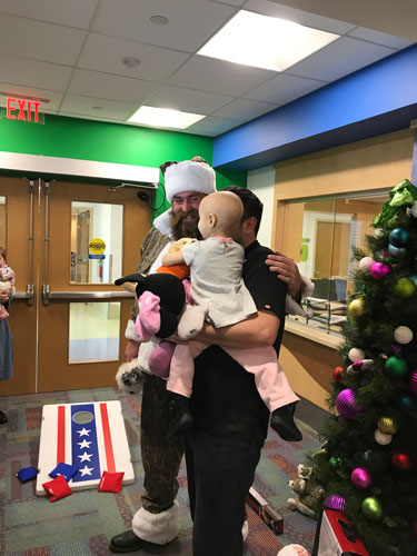 Christmas Arrives Early at Pittsburghs UPMC Childrens Hospital