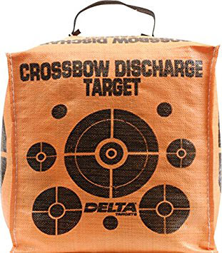Crossbow discharge target