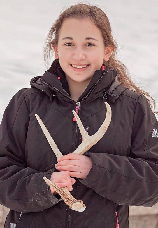 Elizabeth Mandato Youngs - My daughter with her find