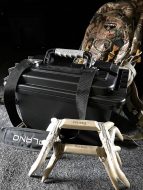 Plano's new waterproof field box is new for 2017 and great for hunters to carry items for the trip or into the field.