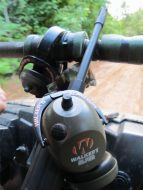 Hearing protection helps, as does having a ThermaCell to ward off skeeters.