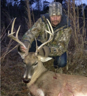 Kid Rock, aka Bob Ritchie, killed this fine buck on his property in southeast Alabama. He's gotten into hunting thanks to fellow musicians Ted Nugent and Hank Williams Jr., who has land near Ritchie's.