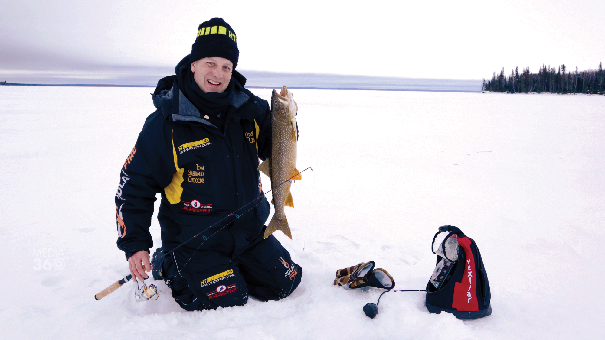 Where to Find Large Lake Trout This Winter