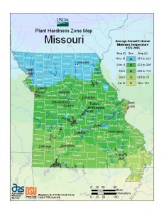 Missouri USDA map
