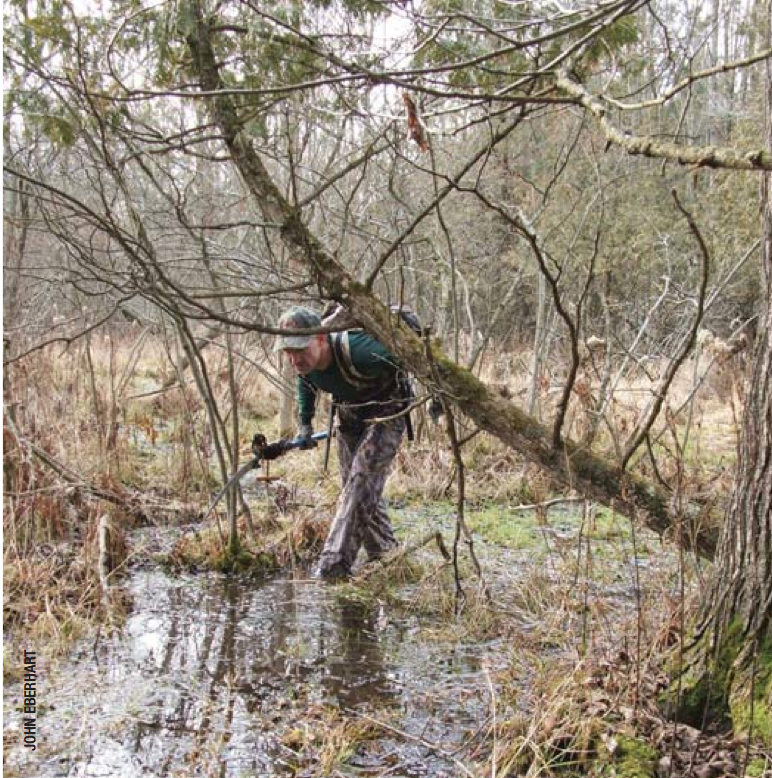 Public land deer are pushed into difficult- to-access areas where few hunters go. This dramatically reduces those areas where you will find daytime bucks.