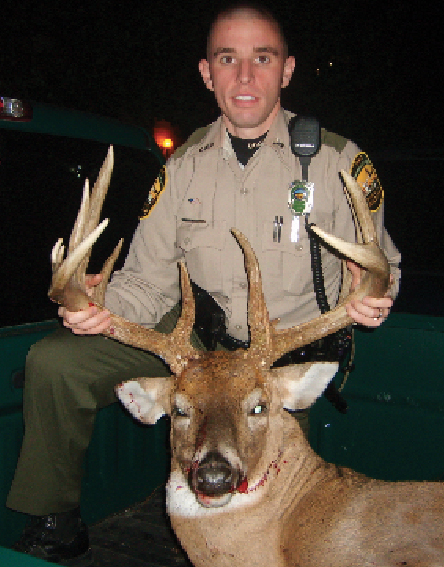 deer hunting poached buck