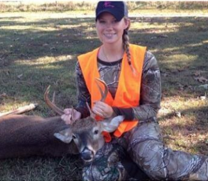 Destination Whitetail co-host Brittney Glaze.