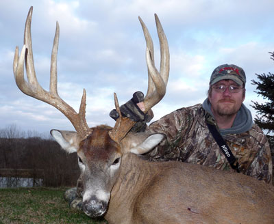Steve Bartylla has managed land and hunted throughout the United States, targeting big bucks like this one.