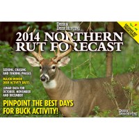 Hunt the prime white-tailed deer rut days this fall using the 2014 Deer & Deer Hunting Northern Rut Forecast. It's the perfect resource to ensure you'll be in your stand for the heart of the whitetail rut.