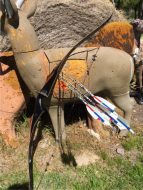 Ted loves his Bear Kodiak recurve as well as today's modern bows and hunting gear!