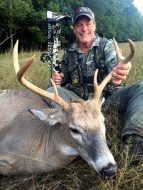 Yowza! It's hard to beat a great bow, a cool buck and November!