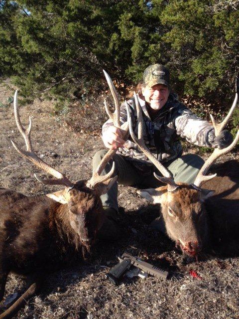 Ted Nugent is fond of hunting with his Glock handgun. The 10mm hunting special is one of Glock's most popular among deer hunters.