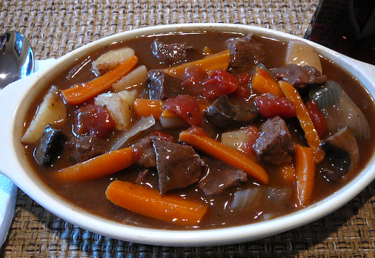 Venison Burgundy Stew CanCooker