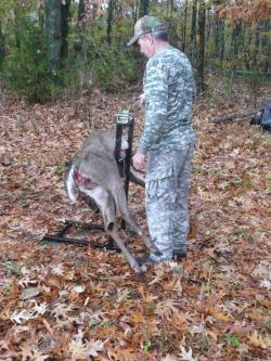 Save Your Back with a Deer L-E-Vator