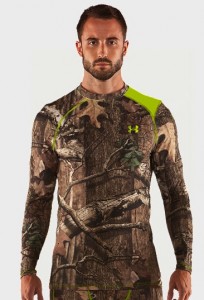 Under Armor Scent Control apparel helps keep odors at bay when you're afield.