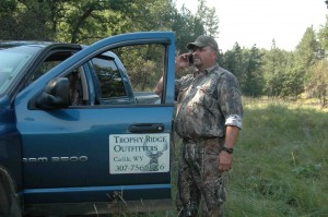 Professional hunting guide Mark Allen is a whitetail hunting expert who assists hunters at Trophy Ridge Outfitters near Carlile, Wyoming.