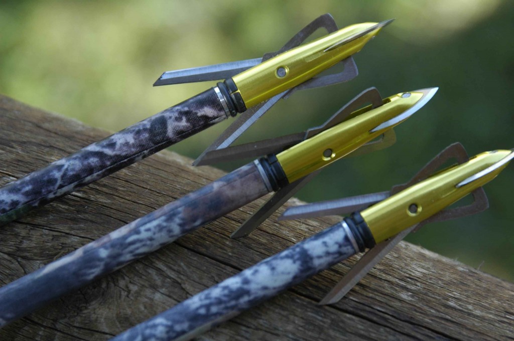 Sharpness is the key to any broadhead. Just because the heads are new out of the box, do not assume they are hunt-ready sharp. Test each one of them. (Photo by Dan Schmidt)