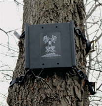 Thanks to the unique design, you can attach the Tree Stand Buddy to your favorite tree and then easily attach or remove a lock-on stand when you're ready to hunt or move.