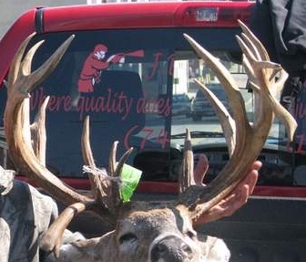 Shoulder blade of a whitetail buck. Image copyright F+W Media.