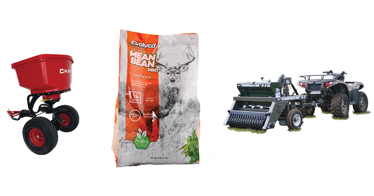 Food Plot Seeds and Equipment for 2021